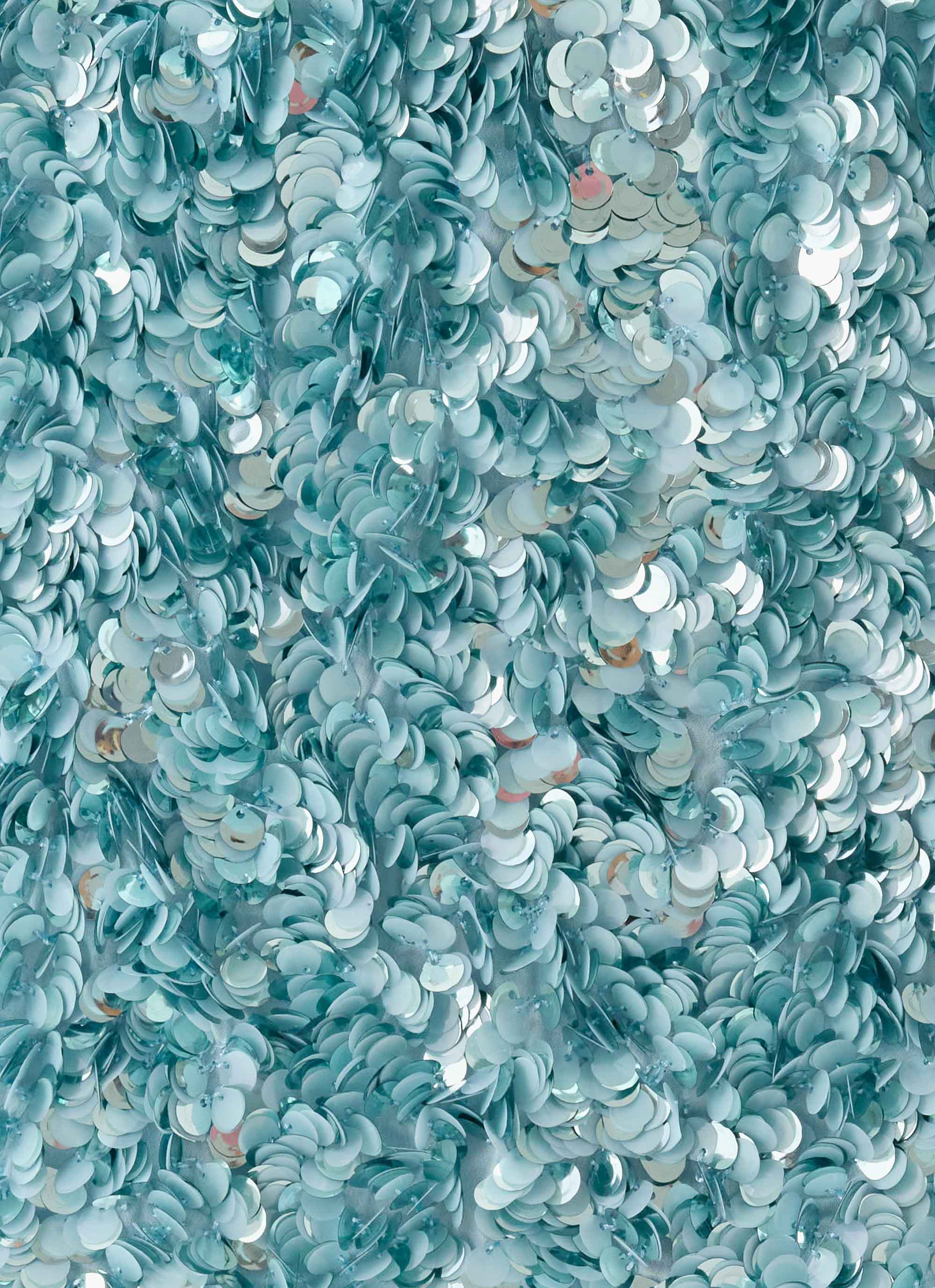 Alayna Sequin Top - Aqua